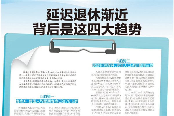 延遲退休漸近 背后是這四大趨勢(shì)